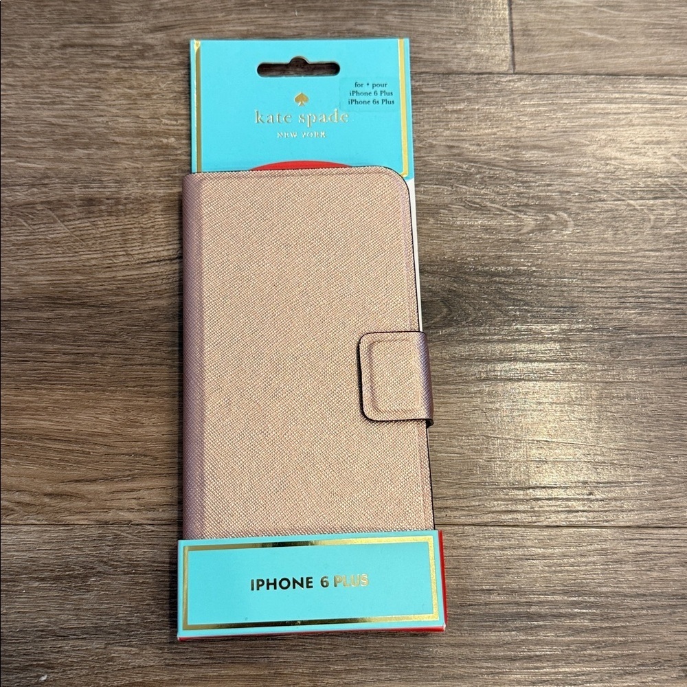 Pink Kate Spade iPhone 6/6s Plus Wallet Case